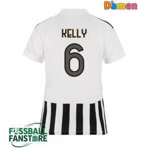 Juventus Lloyd Kelly #6 Replik Heimtrikot Damen 2026-27 Kurzarm